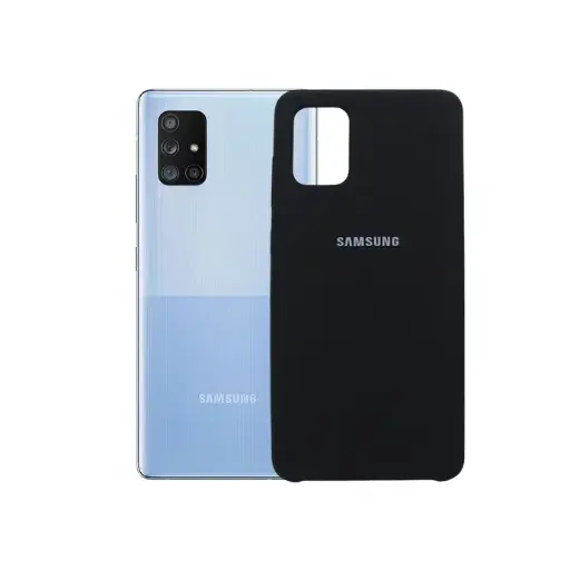 [PO23BSA71-1-2] Samsung A71 Official Case Mobile Pouch (Black)