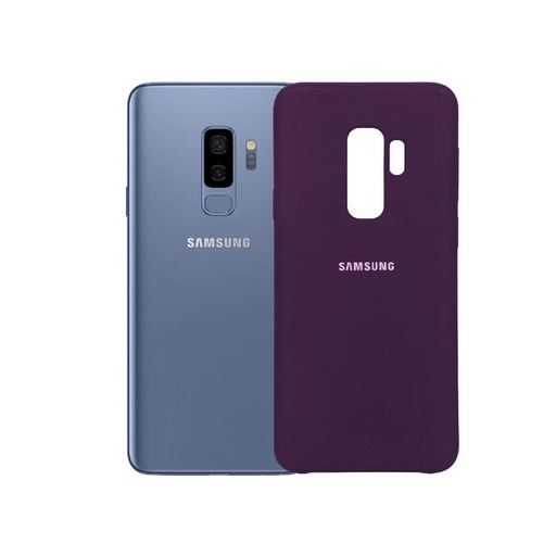 [PO23BSS9PL-1-12] Samsung S9 Plus Back Case Soft Mobile Pouch (Purple)