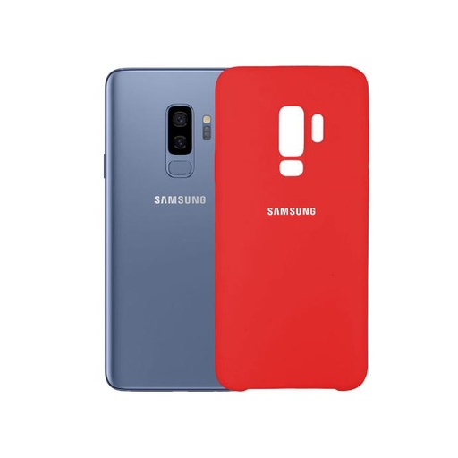 [PO23BSS9PL-1-4] Samsung S9 Plus Back Case Soft Mobile Pouch (Red)