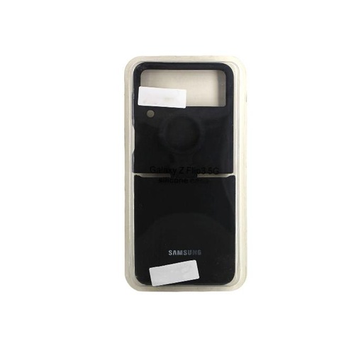 [PO23BSZFLP3-5-2] Samsung Z Flip 3  Soft Silky Mobile Pouch (Black)