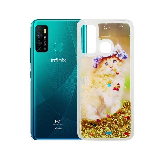 [PO25BIHOT9] Infinix Hot 9 Back Case Glitte Mobile Pouch
