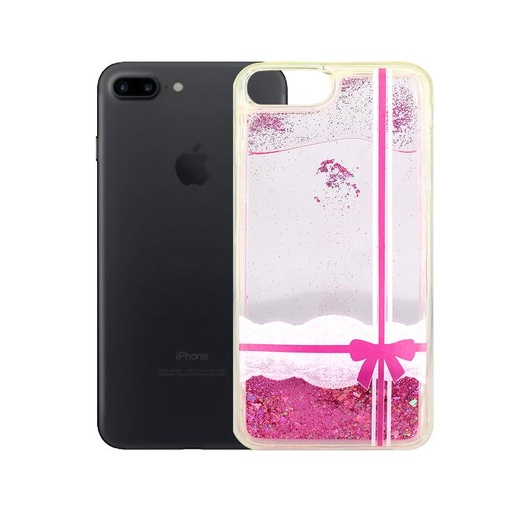 [PO25BIP7GPL-2] Iphone 7G Plus Back Case Glitter Mobile Pouch