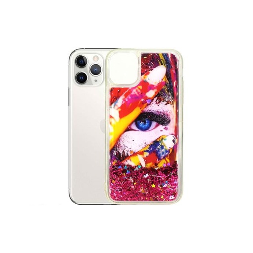 [PO25BIPXIR] Iphone 11 Back Case Glitter Mobile Pouch