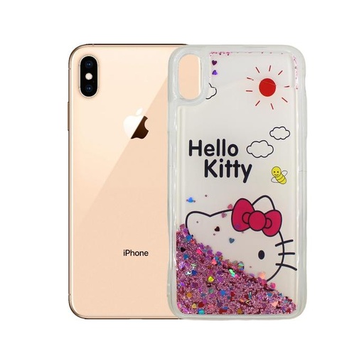 [PO25BIPXSMAX] Iphone XS Max Water Glitter Mobile Pouch