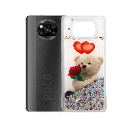 [PO25BMiX3] Redmi X3 Back Case Glitter Mobile Pouch