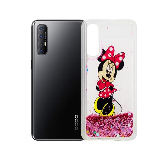 [PO25BORNO3PR] Oppo Reno 3 Pro Back Case Glitter Mobile Pouch