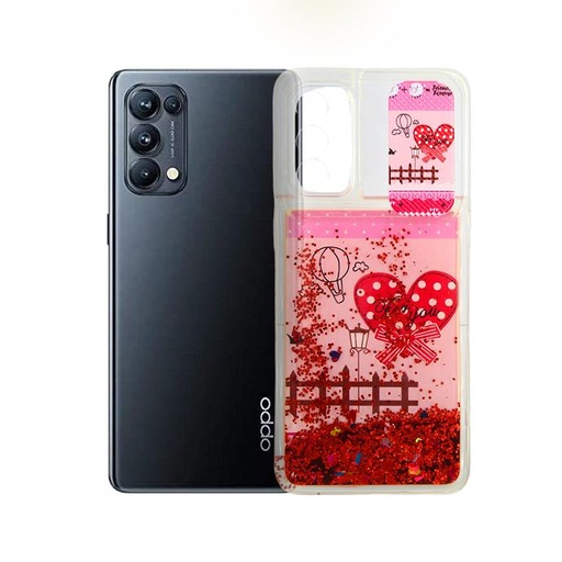 [PO25BORNO5-1] Oppo Reno 5 Shutter Glitter Mobile Pouch