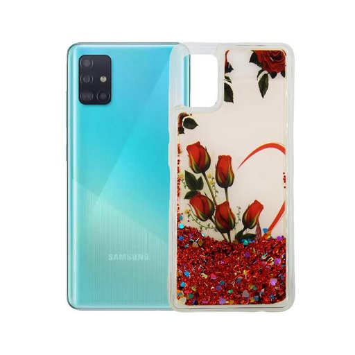 [PO25BSA51] Samsung A51 Back Case Glitter Mobile Pouch