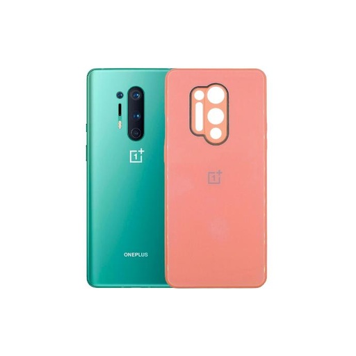 [PO26BOP8PR-4-15] OnePlus 8 Pro Glass Pouch Mobile Pouch (T-Pink)