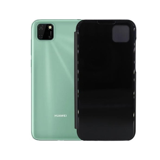 [PO27FBHUY5P20-0-2] Huawei Y5 Prime (20) Flip Book Mobile Pouch (Black)