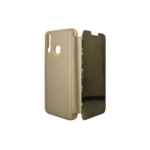 [PO27FBVIY17-0-5] Vivo Y17 Flip Book Case Mobile Pouch (Golden)