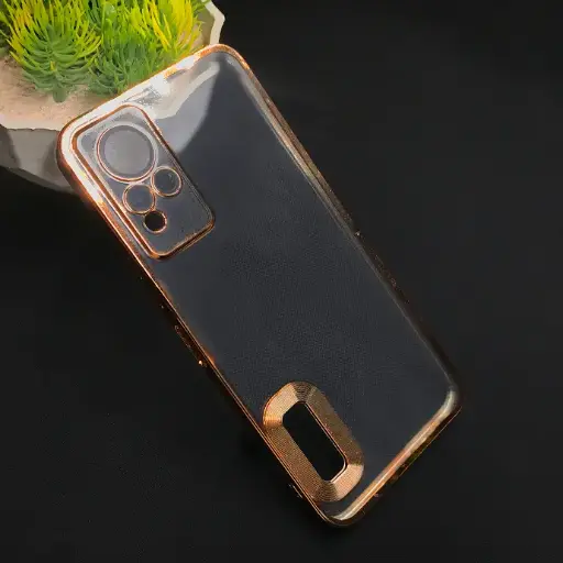 [PO29BINOT11-8-5] Infinix Note 11 CD Chrome Case Mobile Pouch (Golden)