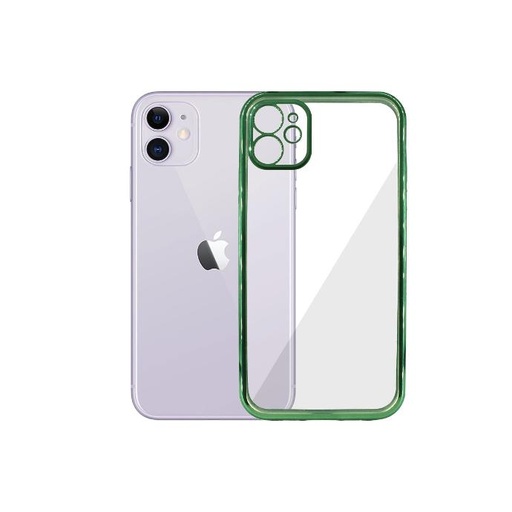 [PO29BIP11-0-11] Iphone 11 J-Case Mobile Pouch (Green)