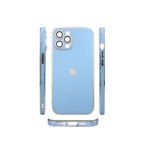 [PO29BIP13PMAX-11-16] Iphone 13 Pro Max Luxury Case Mobile Pouch (Sky Blue)