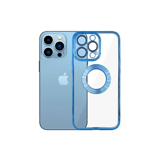 [PO29BIP13PR-8-3] Iphone 13 Pro Chrom Case Mobile Pouch (Blue)