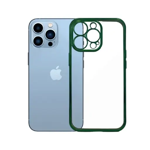 [PO29BIP13PRO-4-11] Iphone 13 Pro J-Case Mobile Pouch (Green)