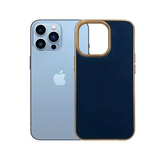 [PO29BIP13PRO-6-3] Iphone 13 Pro J-Case Mobile Pouch (Blue)