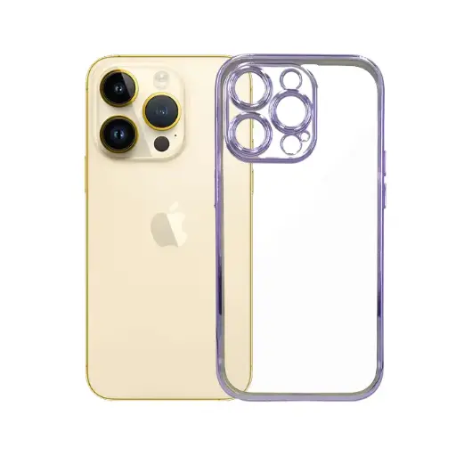 [PO29BIP14PR-1-12] Iphone 14 Pro J-Case Mobile Pouch (Purple)