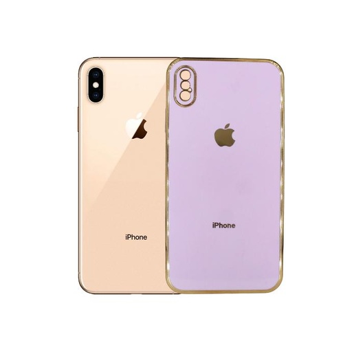 [PO29BIP8X-1-29] Iphone X Back Mobile Pouch (Light Purple)