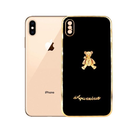 [PO29BIPXSMAX-5-2] Iphone XS Max Bear Case Mobile Pouch (Black)