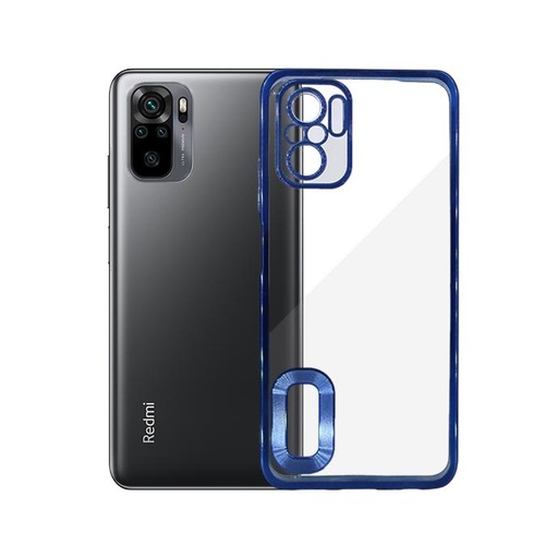 [PO29BMINOT10-8-3] Redmi Note 10 Colour Chrome Case Mobile Pouch (Blue)