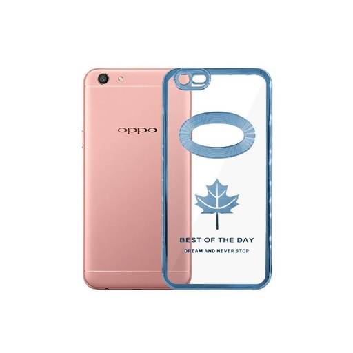 [PO29BOA57-8-16] Oppo A57 Old CD-Chrome Camera Mobile Pouch (Sky Blue)