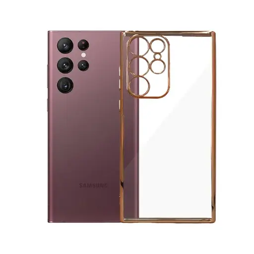 [PO29BSS22U-0-5] Samsung S22 Ultra J-Case Mobile Pouch (Golden)