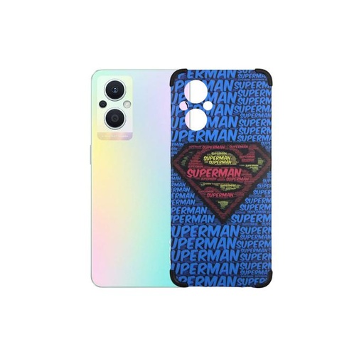 [PO31BOF21PR 5G-4-3] Oppo F21 Pro Print Mobile Pouch (Blue)