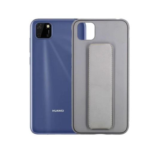 [PO36BHUY5P-1-9] Huawei Y5 Prime Dual Finger Mobile Pouch (Grey)