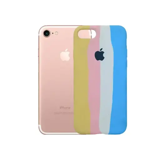 [PO41BIP7G-1] Iphone 7 Rainbow Pouch Mobile Pouch