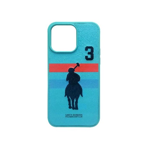 [PO43BIP12PR-2-3] Iphone 12 Pro Polo Case Mobile Pouch (Blue)