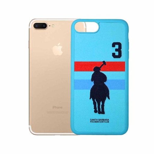[PO43BIP7GPL-2-16] Iphone 7 Plus Polo Case Mobile Pouch (Sky Blue)