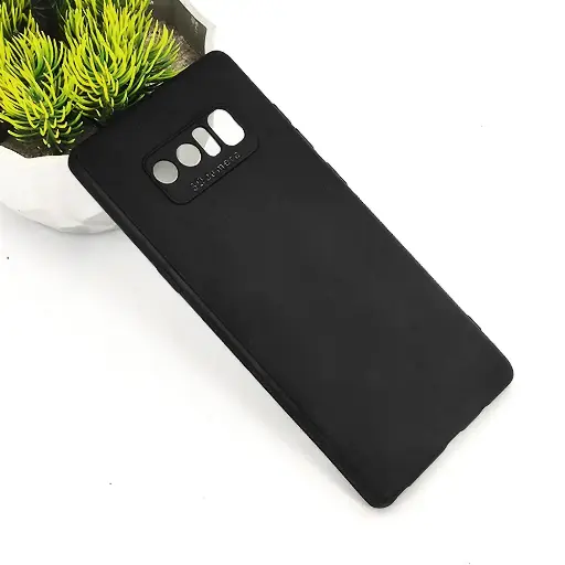 [PO4BSNOT8-4-2] Samsung Note 8 Soft Paper Case Mobile Pouch (Black)