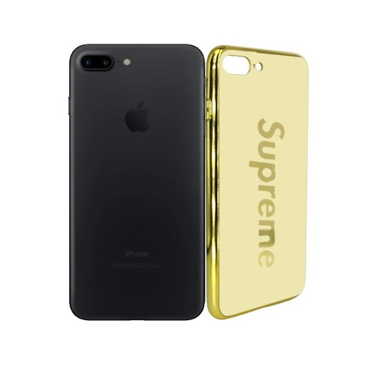 [PO52BIP7GPL] Iphone 7 Plus/8 Plus Gold Platted Pouch Mobile Pouch