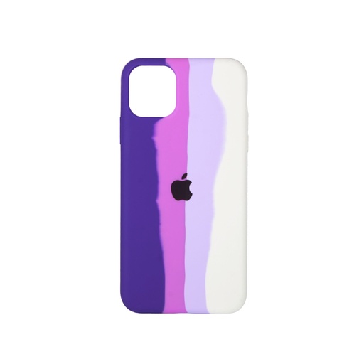[PO57BiPXiMX-1] iPhone 11 Pro Max Official Rainbow Soft Silky Back Case