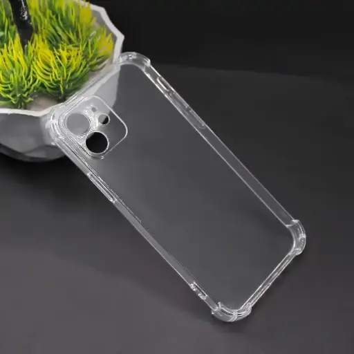 [PO7BIP12] Iphone 12 Transparent Silicone Mobile Pouch