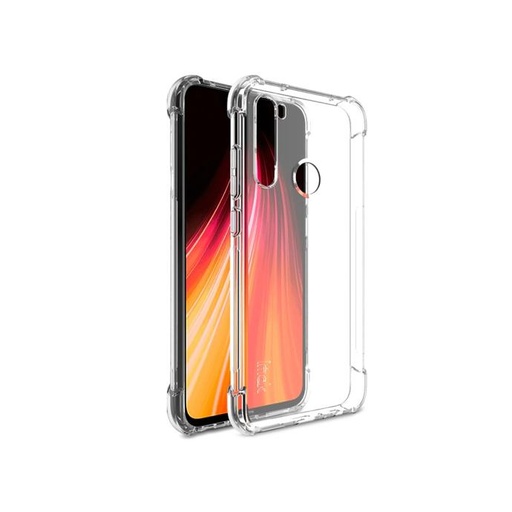 [PO7BMINOT8] Redmi Note 8 Transparent Silicone Mobile Pouch