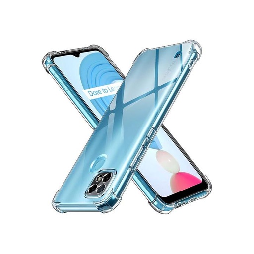 [PO7BORLMC15-3] Oppo Realme C15 Dust Proof Transparent Mobile Pouch