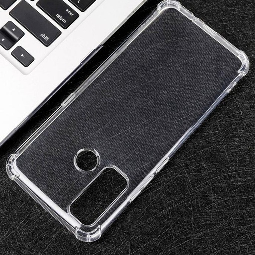 [PO7BTPVOR4] Tecno Pouvoir 4 Transparent Silicone Mobile Pouch