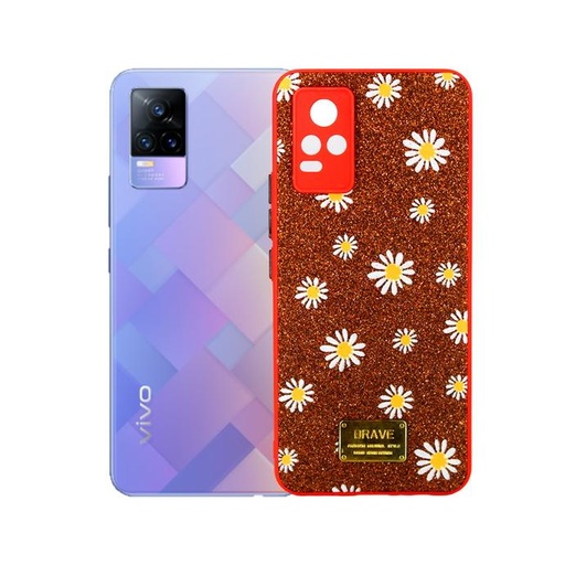 [PO8BVIV21E-3-4] Vivo V21E Ladies Fancy Pouch Mobile Pouch (Red)