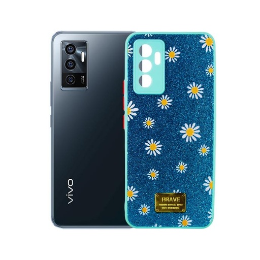 [PO8BVIV23E-2-16] Vivo V23E Ladies Fancy Case Mobile Pouch (Sky Blue)