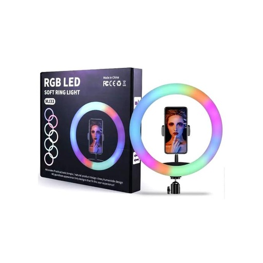 [SL12IN-3] MJ33 Ring Fill Light For Selfies, Video Calling 12 Inch