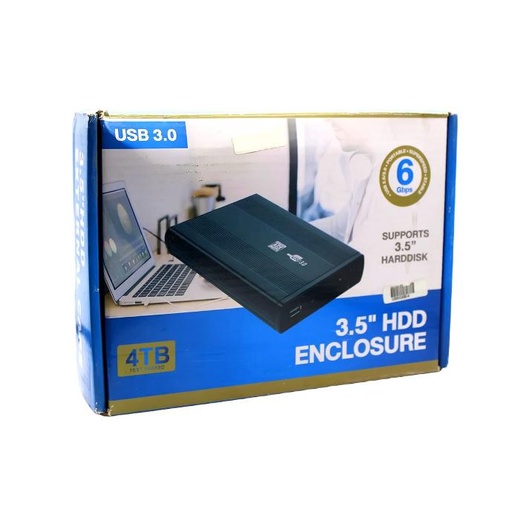 [USXHCASE-4] 3.0 & 3.5 Inch Hard Case - Durable External Enclosure for HDD/SSD