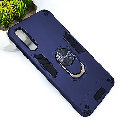 [PO39BSA30s-1-17] Samsung A30S/A50 Armor Back Case (Navy Blue)