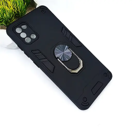 [PO39BSA31-1-2] Samsung A31 Armor Back Case  (Black)