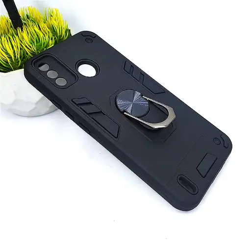 [PO39BTSPRK6GO-1-2] Tecno Spark 6 Go Armor Back Case (Black)