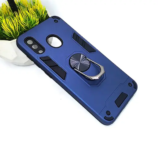 [PO39BSA20-1-17] Samsung A20/A30 Armor Back Case (Navy Blue)