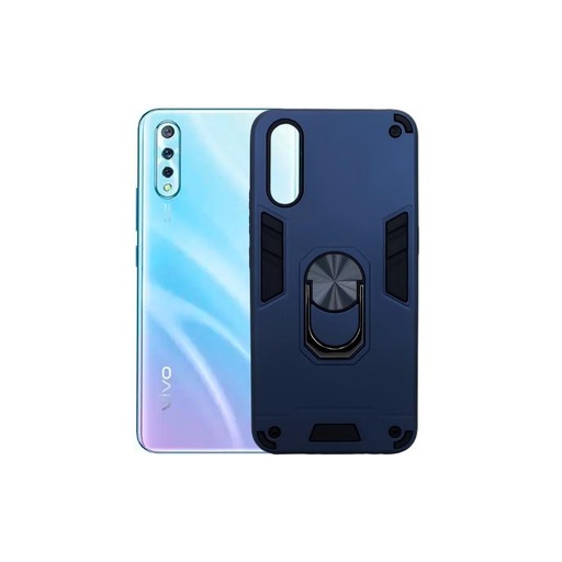 [PO39BViS1-1-17] Vivo S1 Armor Back Case (Navy Blue)
