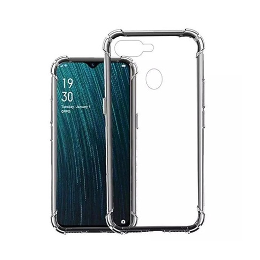 [PO7BOA5s] Oppo A5S/A12/A11K/A7/F9 1.5mm Transparent Case 