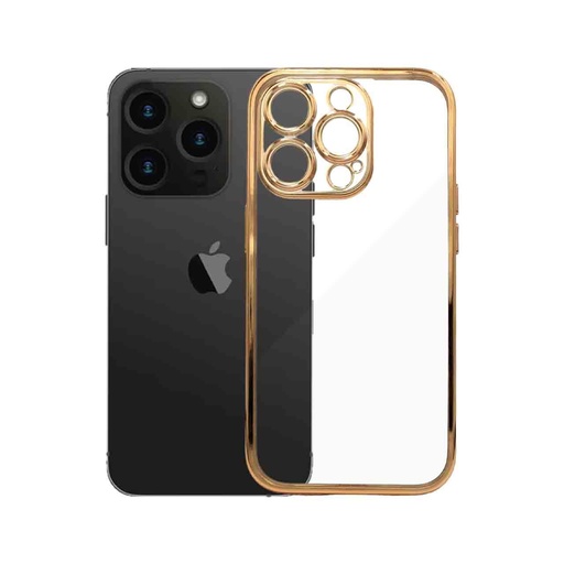 [PO29BiP14PR-1-5] Iphone 14 Pro J-Case Back Case (Golden)